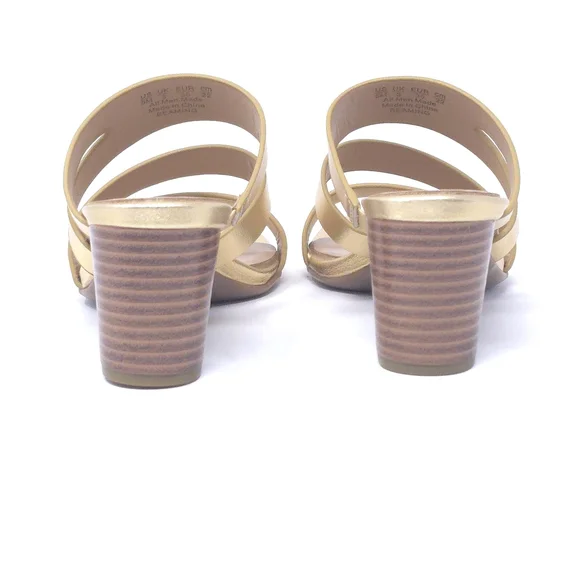 Naturalizer Beaming Sandal Straps Gold 5M - Picture 4 of 9